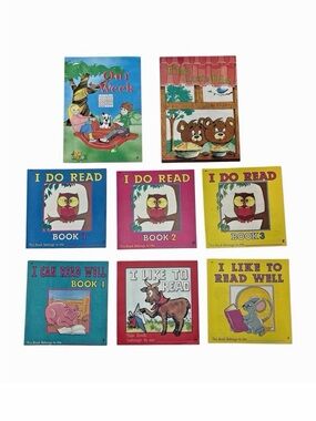 Vtg Abeka Readers K5 Kindergarten Our Week The Little Pie I Do Read Lot 8 VGC